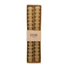 set de 2 bougies longues anneaux 