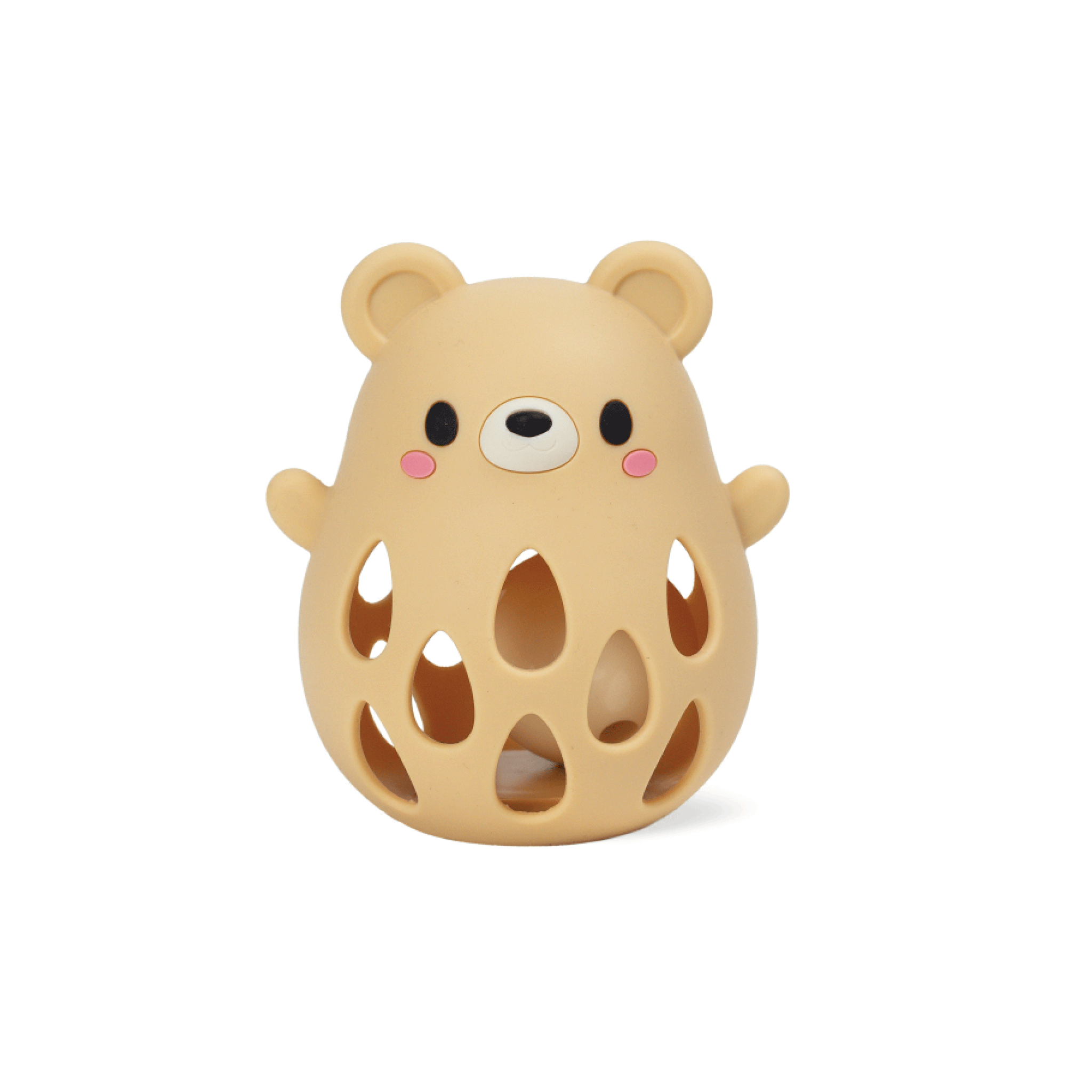 Hochet ours en silicone