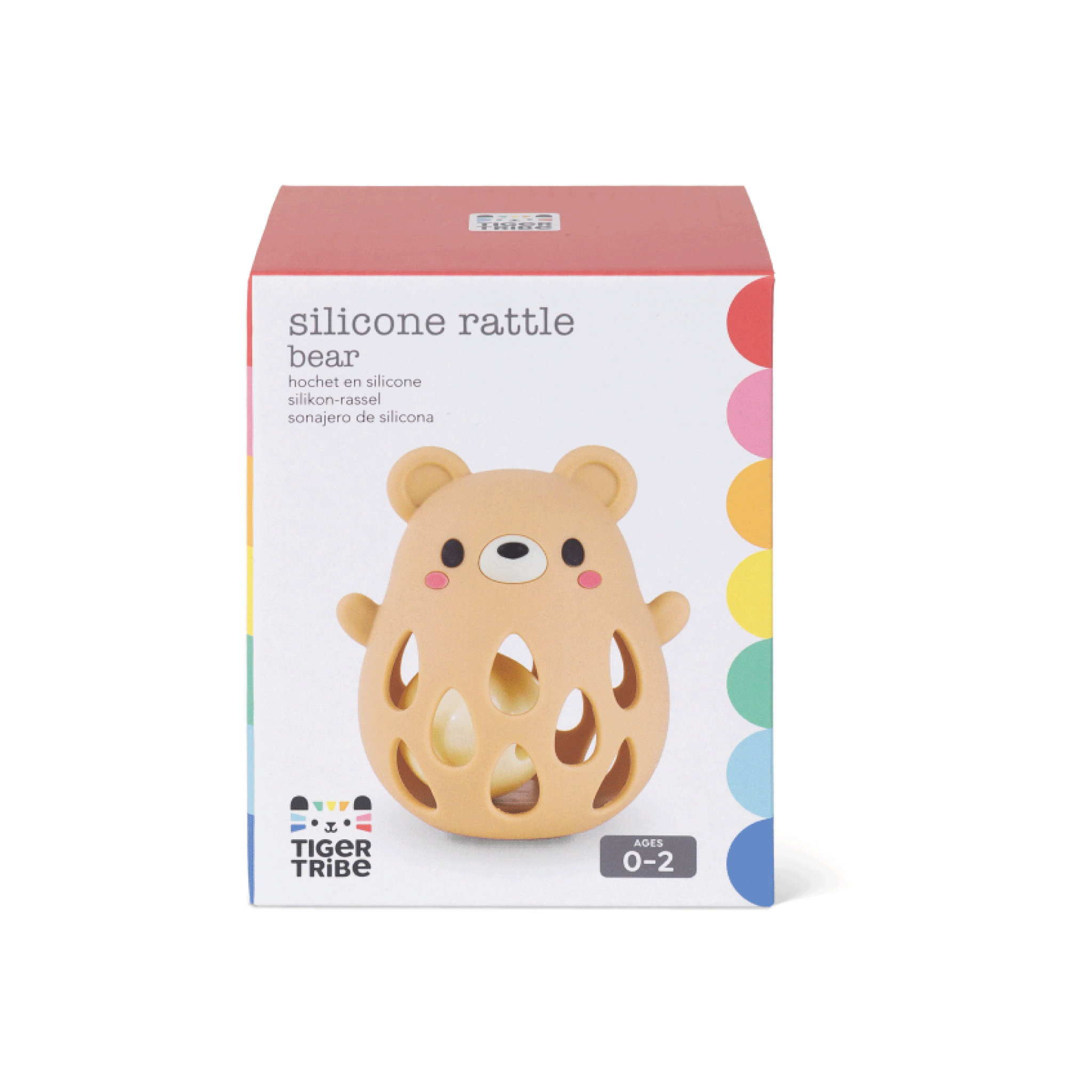 Hochet ours en silicone