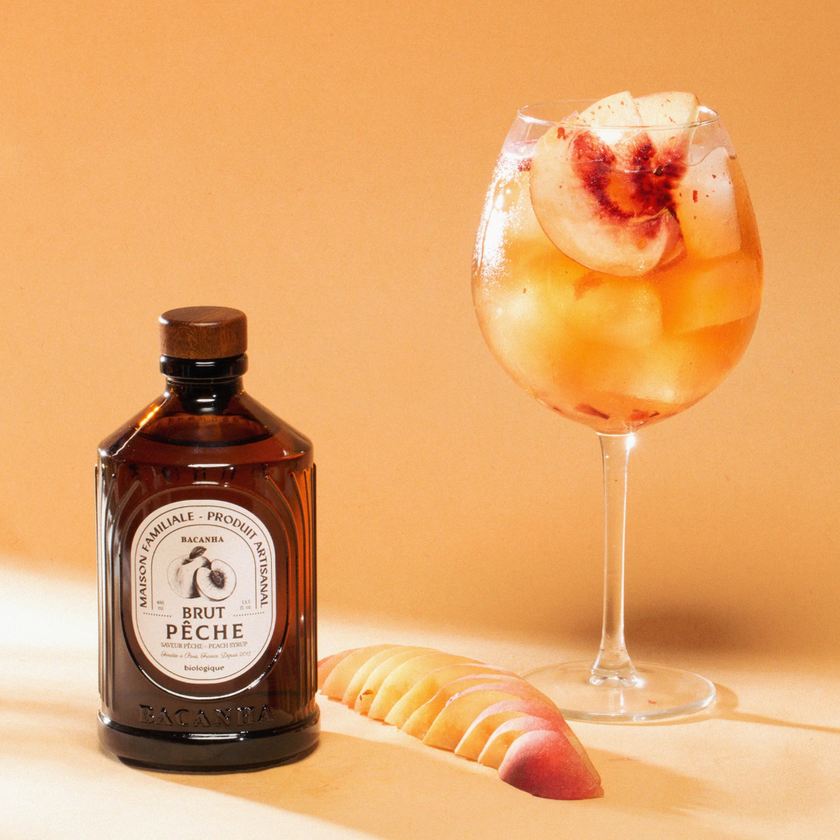 Sirop de Pêche Bio
