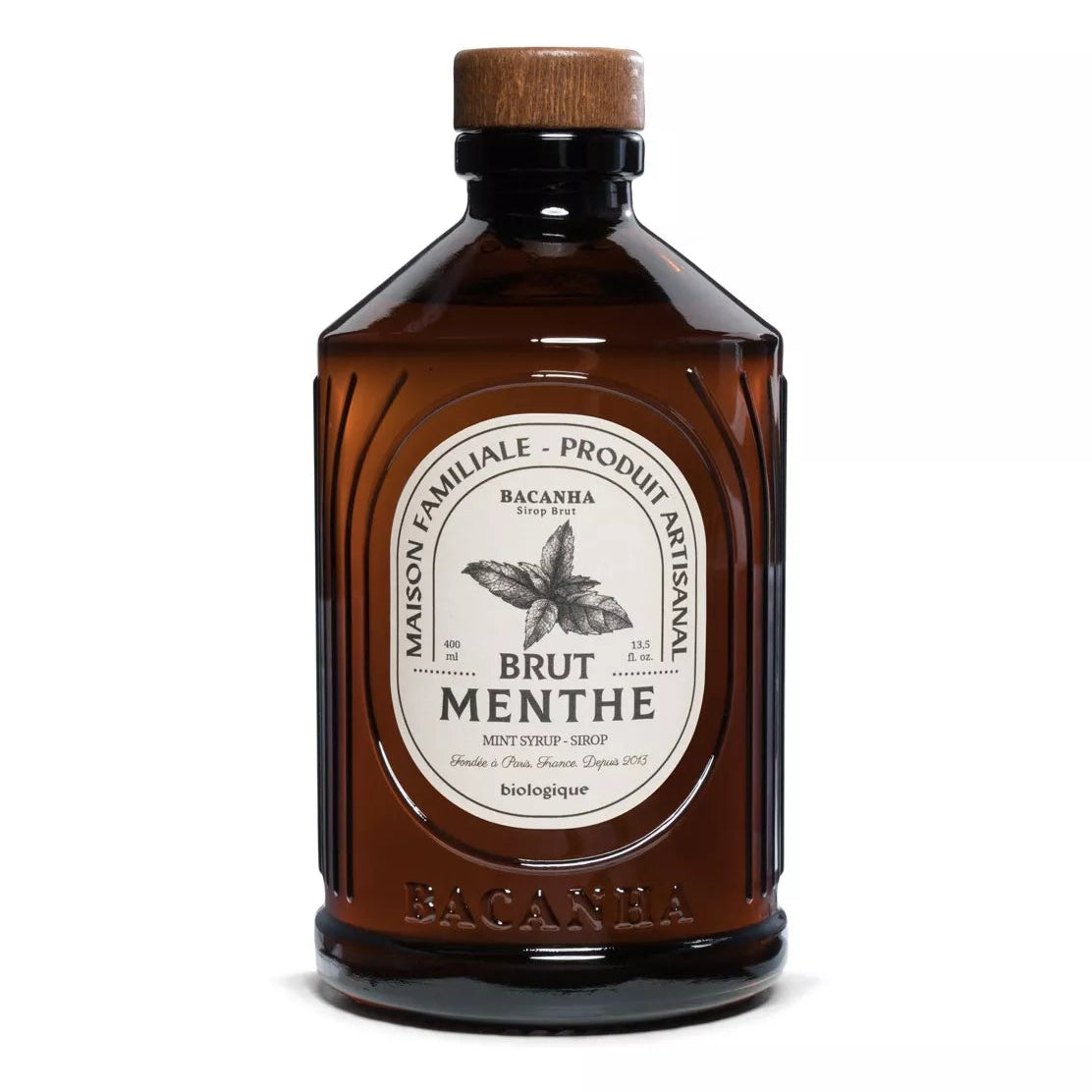 sirop de menthe brut