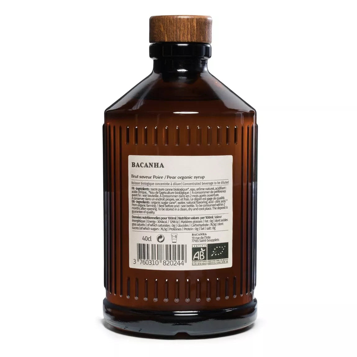 sirop de poire brut 