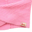 Snood rose tricot 