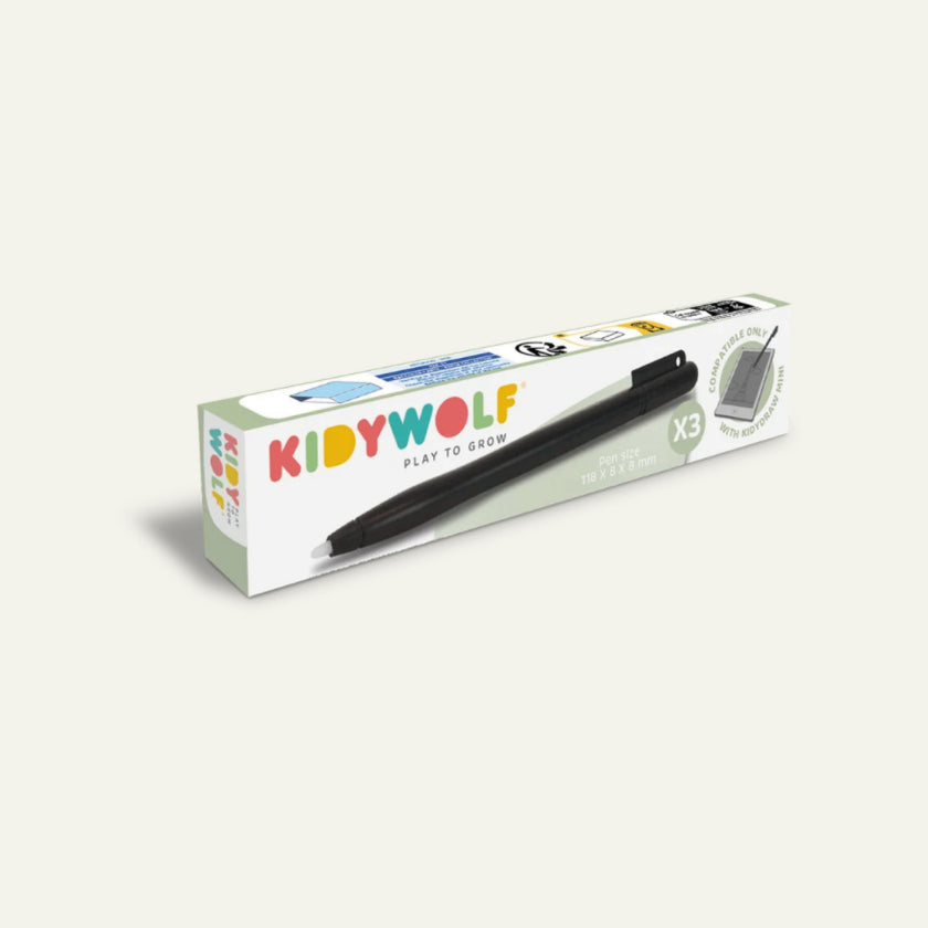 Kidypen : lot de 3 stylets pour Kidydraw mini