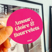 Stickers | Amour, Gloire et Bourrelets