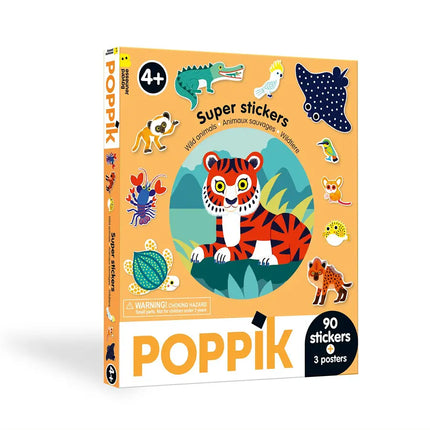 box de stickers orange