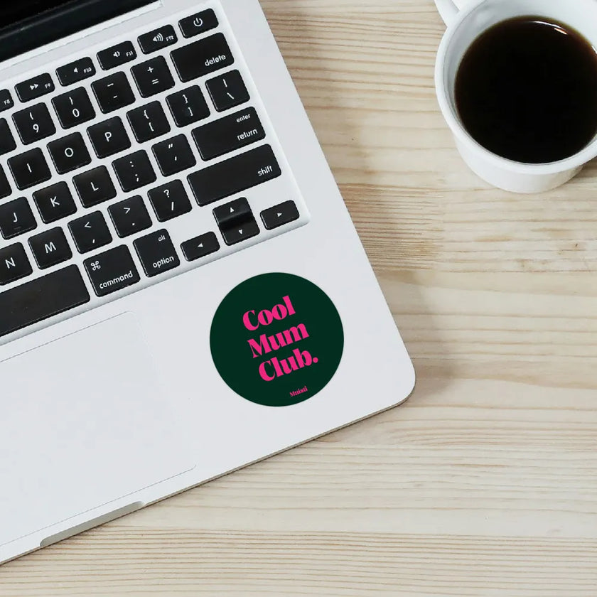 Stickers cool mum club Muisti