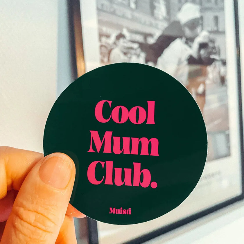 Stickers cool mum club Muisti