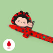 Stylo effaçable coccinelle legami