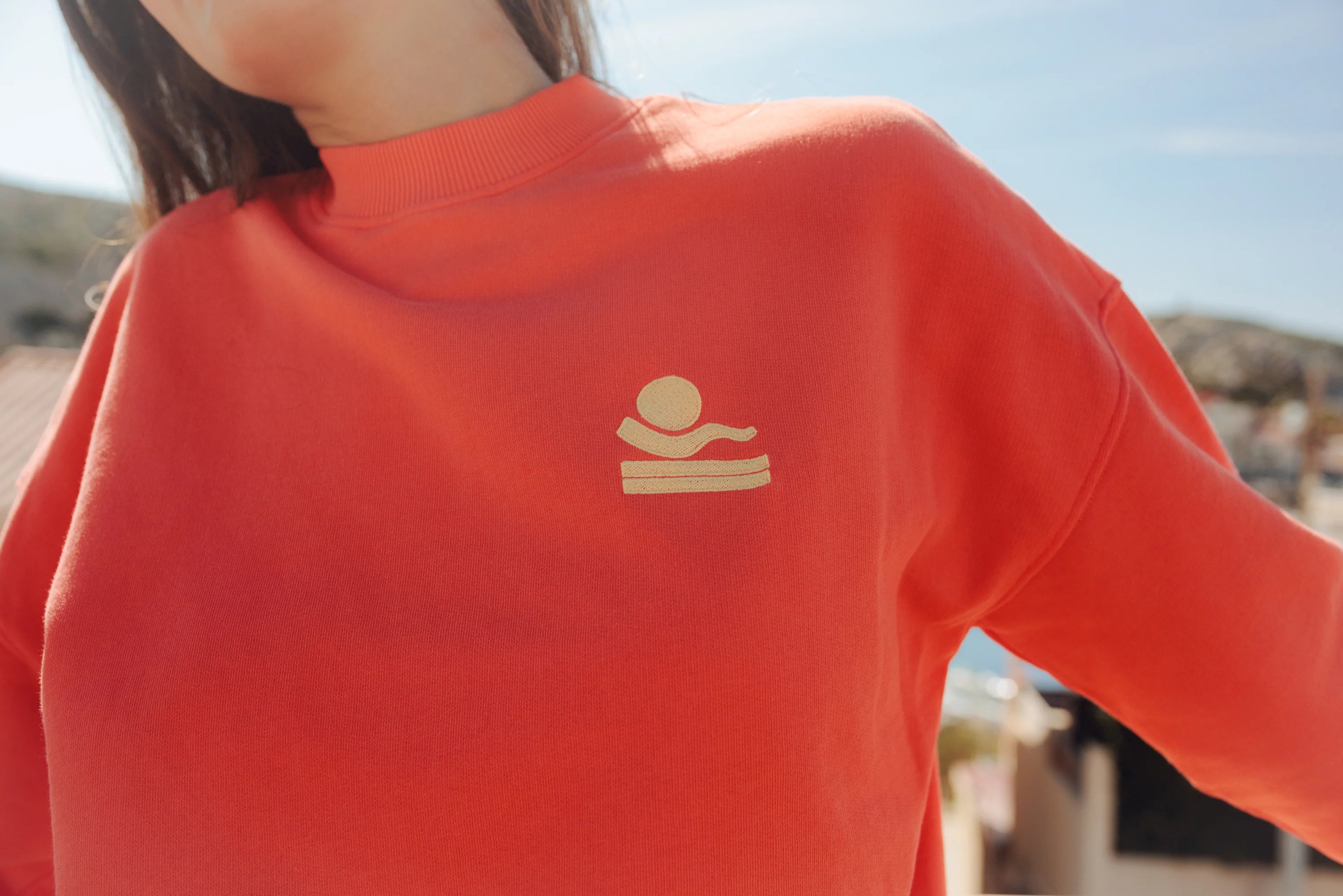 Sweat Wavy | Orange2