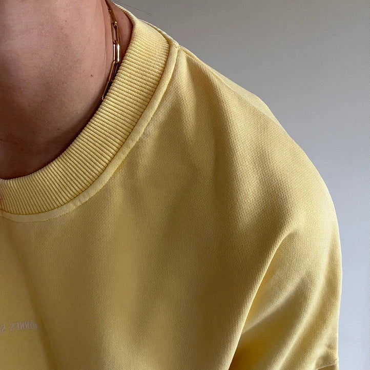 sweat babe jaune delave
