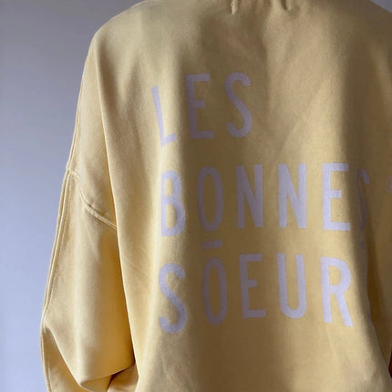 sweat babe jaune delave