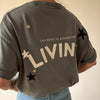 t shirt basile gris delave