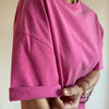 t shirt basile rose delave summer