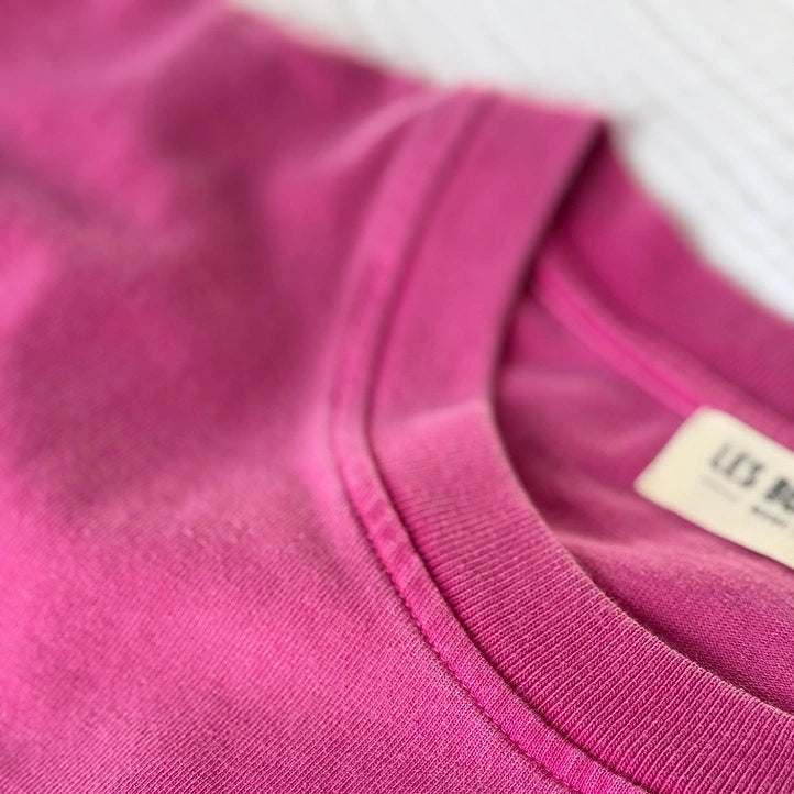 t shirt basile rose delave summer