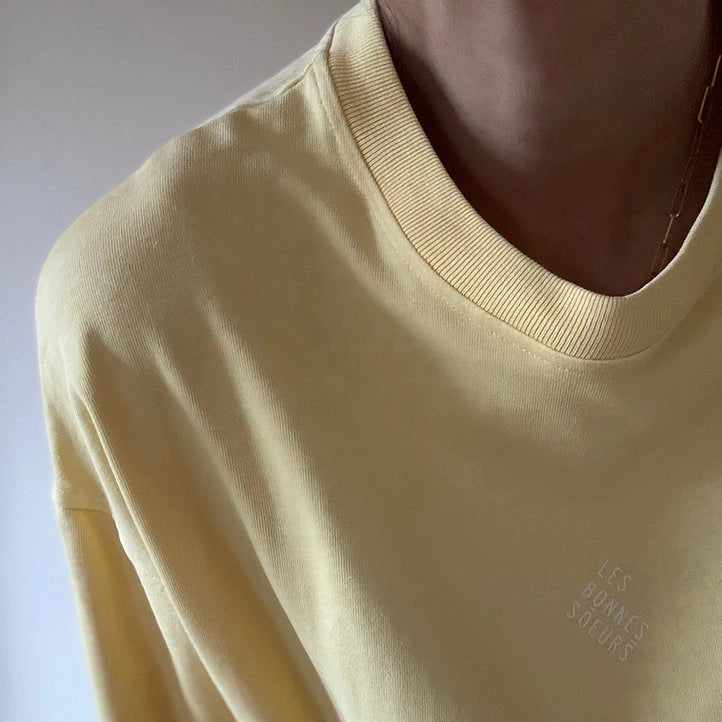 t shirt jaune delave