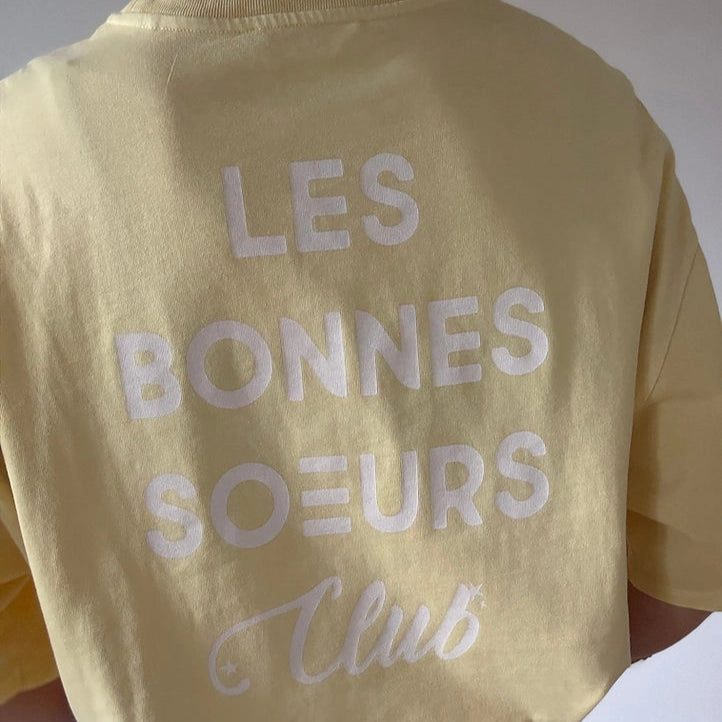 t shirt jaune delave