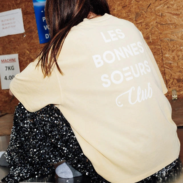 t shirt jaune delave