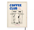 tableau lumineux coffee club