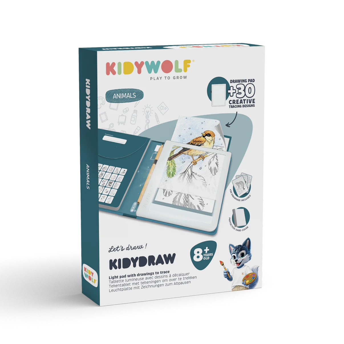 Tablette Kidydraw Kidywolf Animaux
