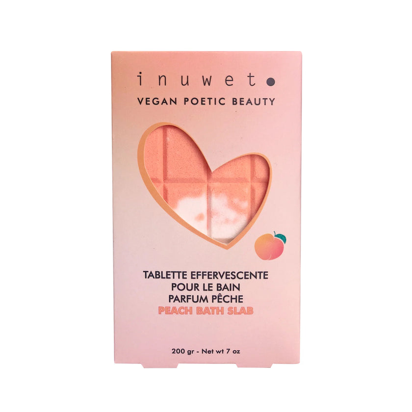 tablette de bain pêche