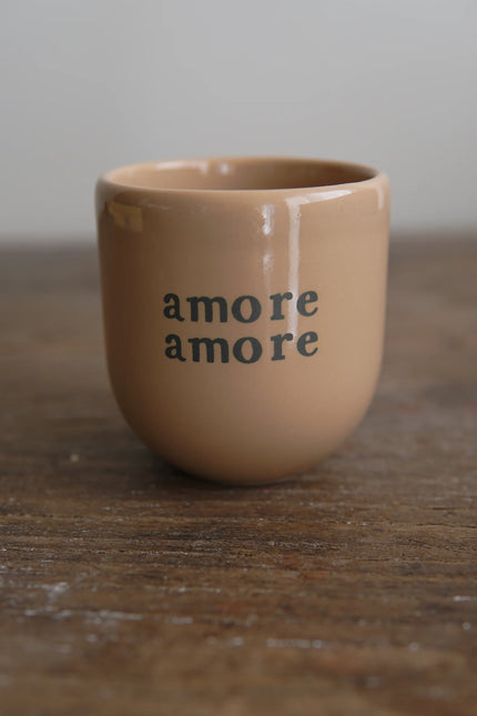 Tasse amore amore beige sisis mug