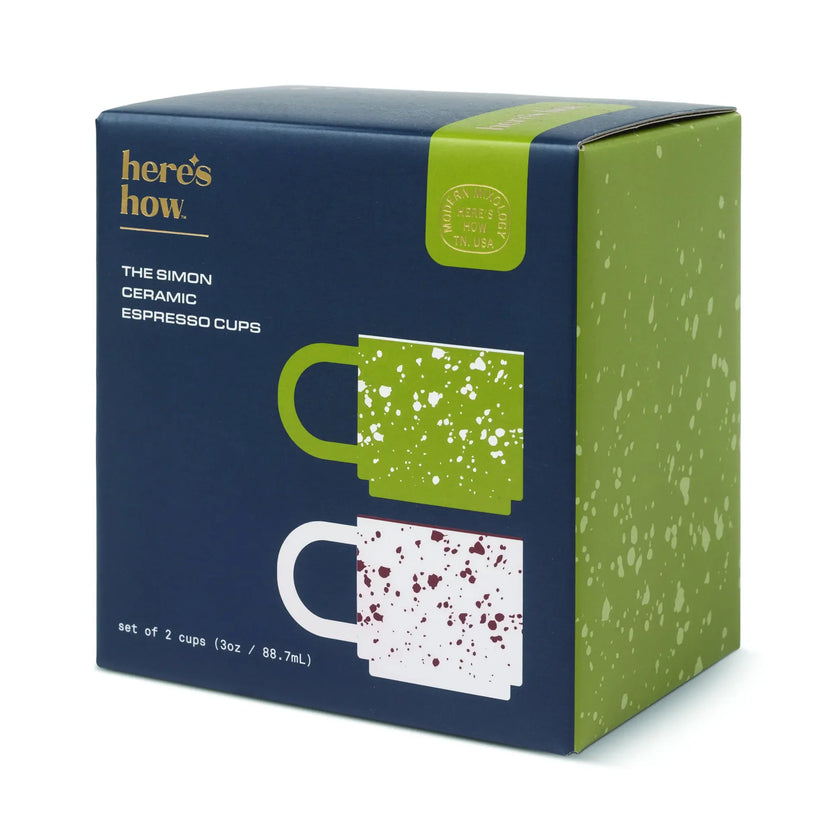 Tasse expresso olive crème Paddywax