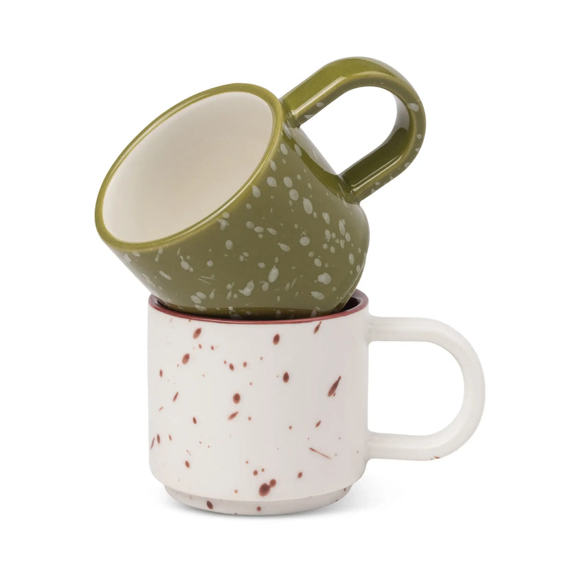Tasse expresso olive crème Paddywax