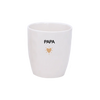 Tasse avec inscription papa coeur doré
