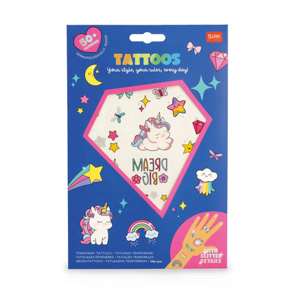 Tatouage ephemere unicorn legami