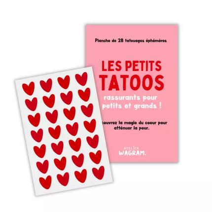 Tatouages coeurs atelier wagram