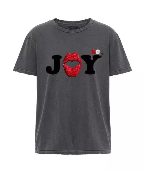 Tshirt joy gris Newtone