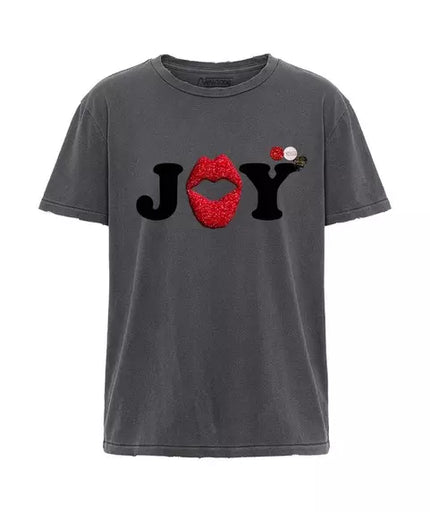 Tshirt joy gris Newtone