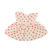 Tenue poupée robe coeurs rouge Atelier 