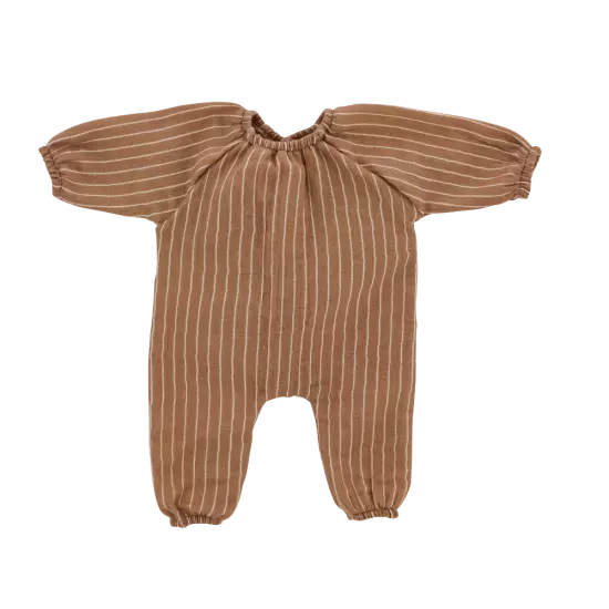 Tenue de poupée fine rayure