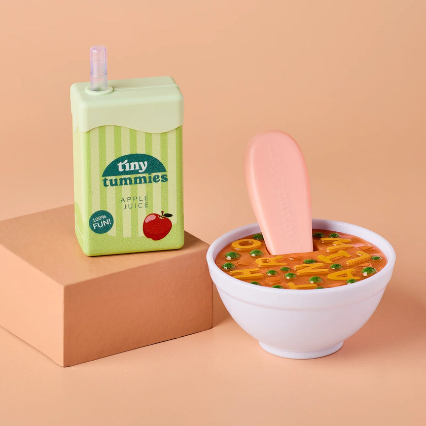 Box lunch soupe et jus de pomme