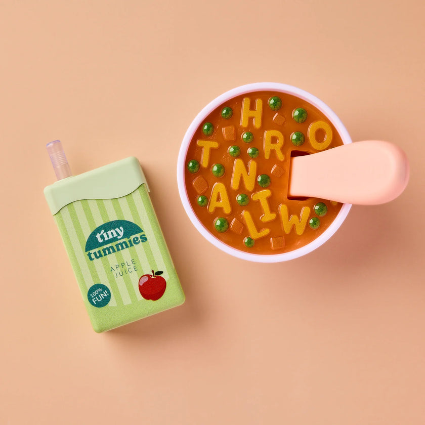 Box lunch soupe et jus de pomme