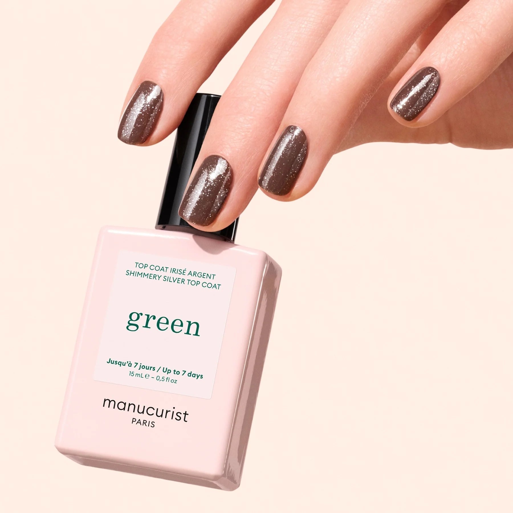 Top Coat irisé or Manucurist