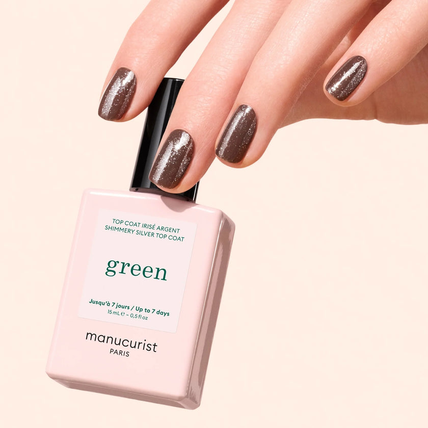 Top Coat irisé or Manucurist