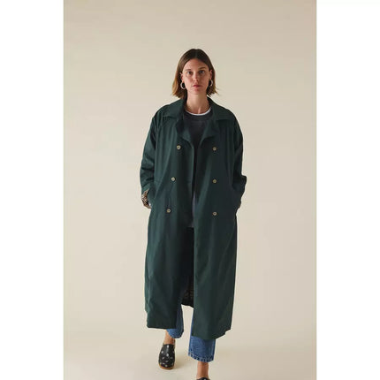 Trench vert bouteille alphonse Hortense