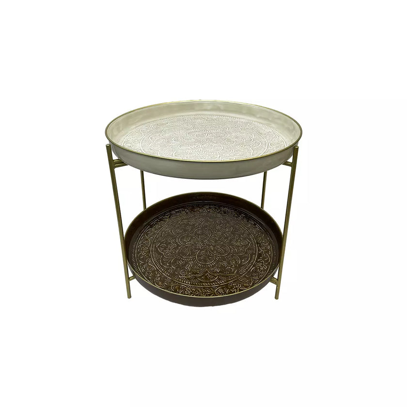 Trepied berbere rond doucle large gold