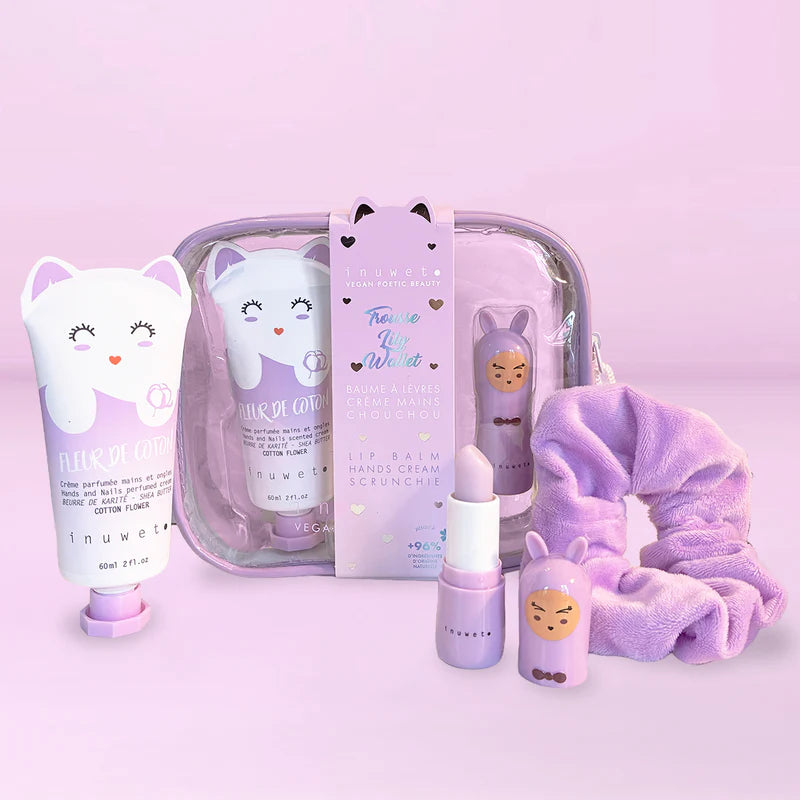 Trousse de soin lilly mauve