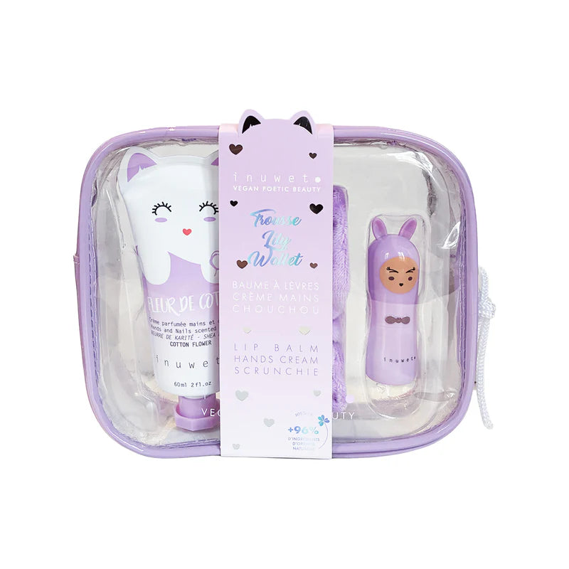 Trousse de soin lilly mauve