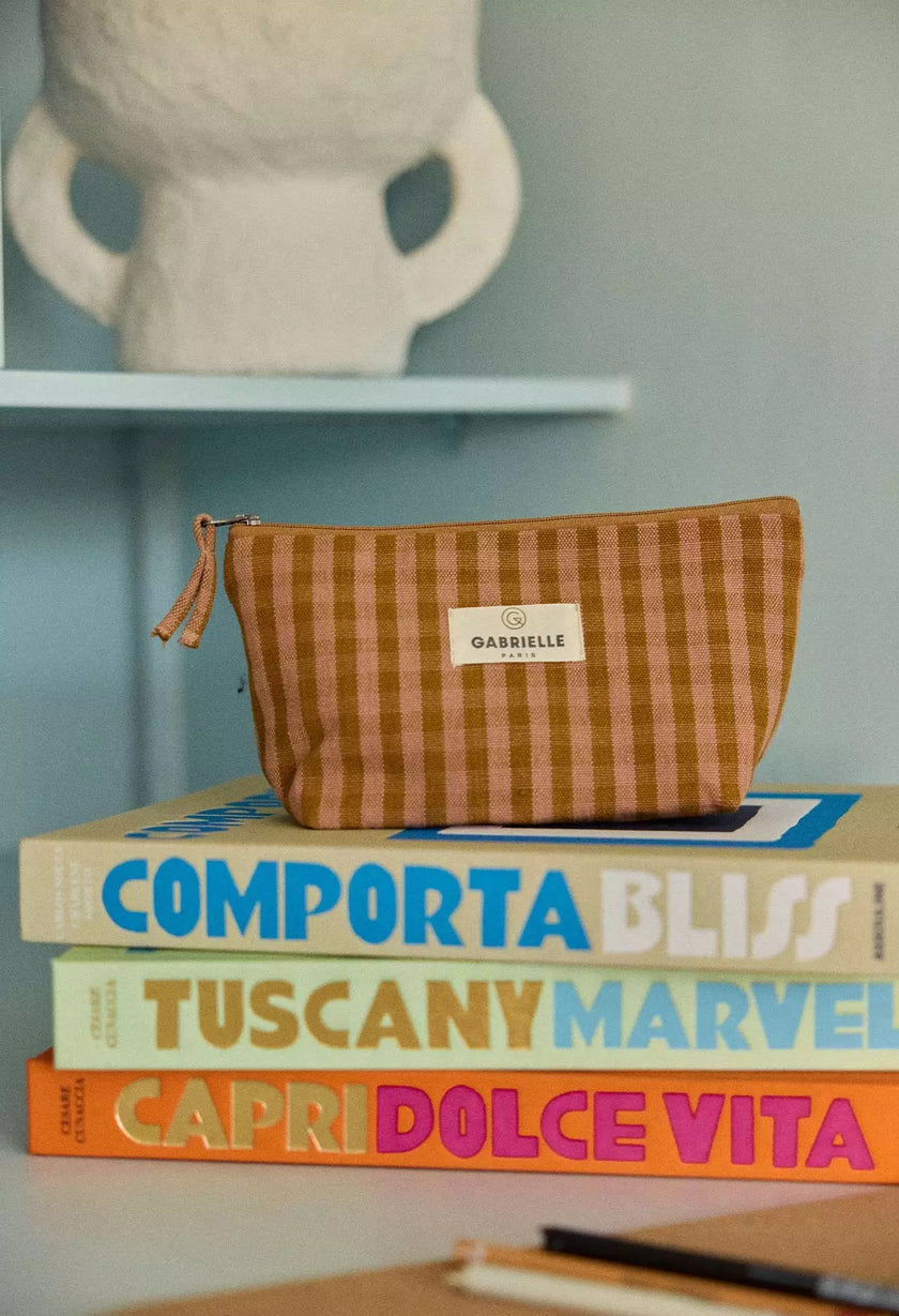 Trousse de beauté vichy glaise Gabrielle