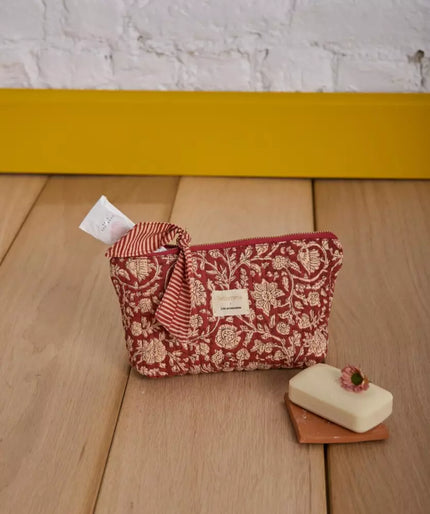 Trousse de maquillage anjali cerise bellemme