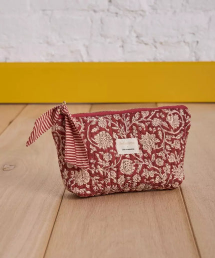 Trousse de maquillage anjali cerise bellemme