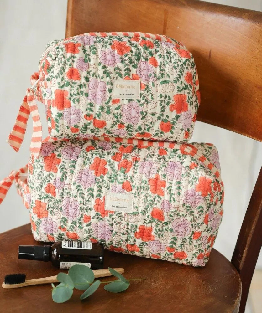 Trousse de toilette grand format ellis clémentine Bellemme