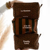 trousse de toilette leopard marron