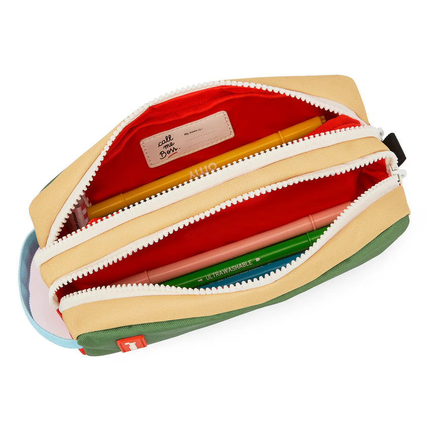 Trousse double mini green lake hello hossy