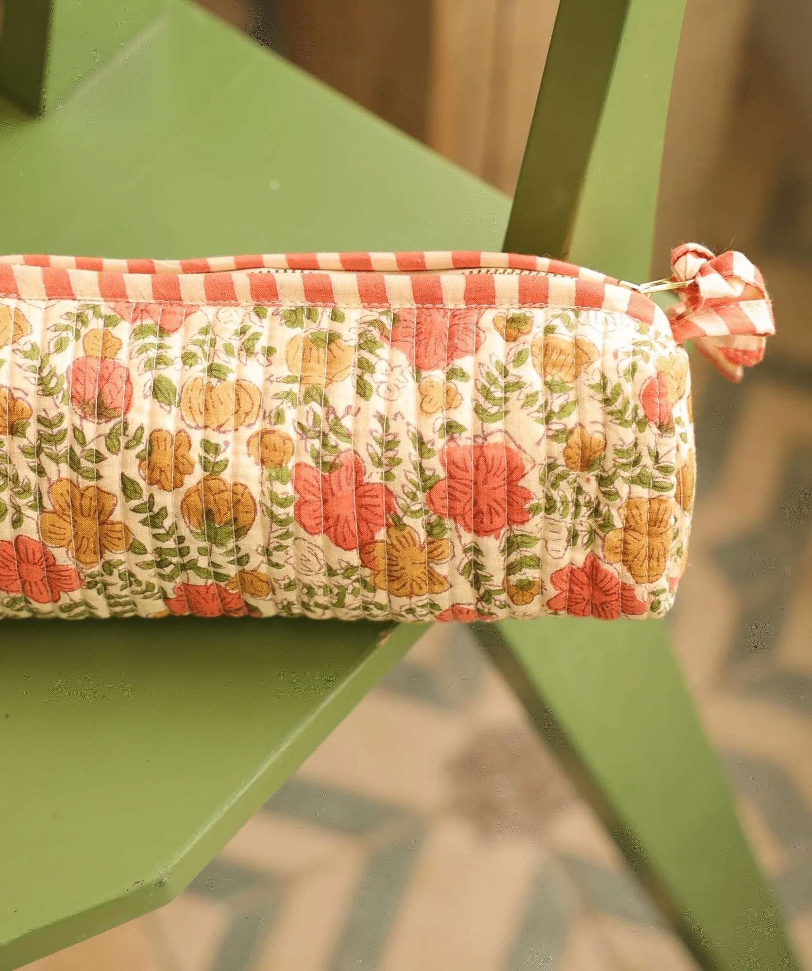 Trousse d'écolier ellis ocre Bellemme